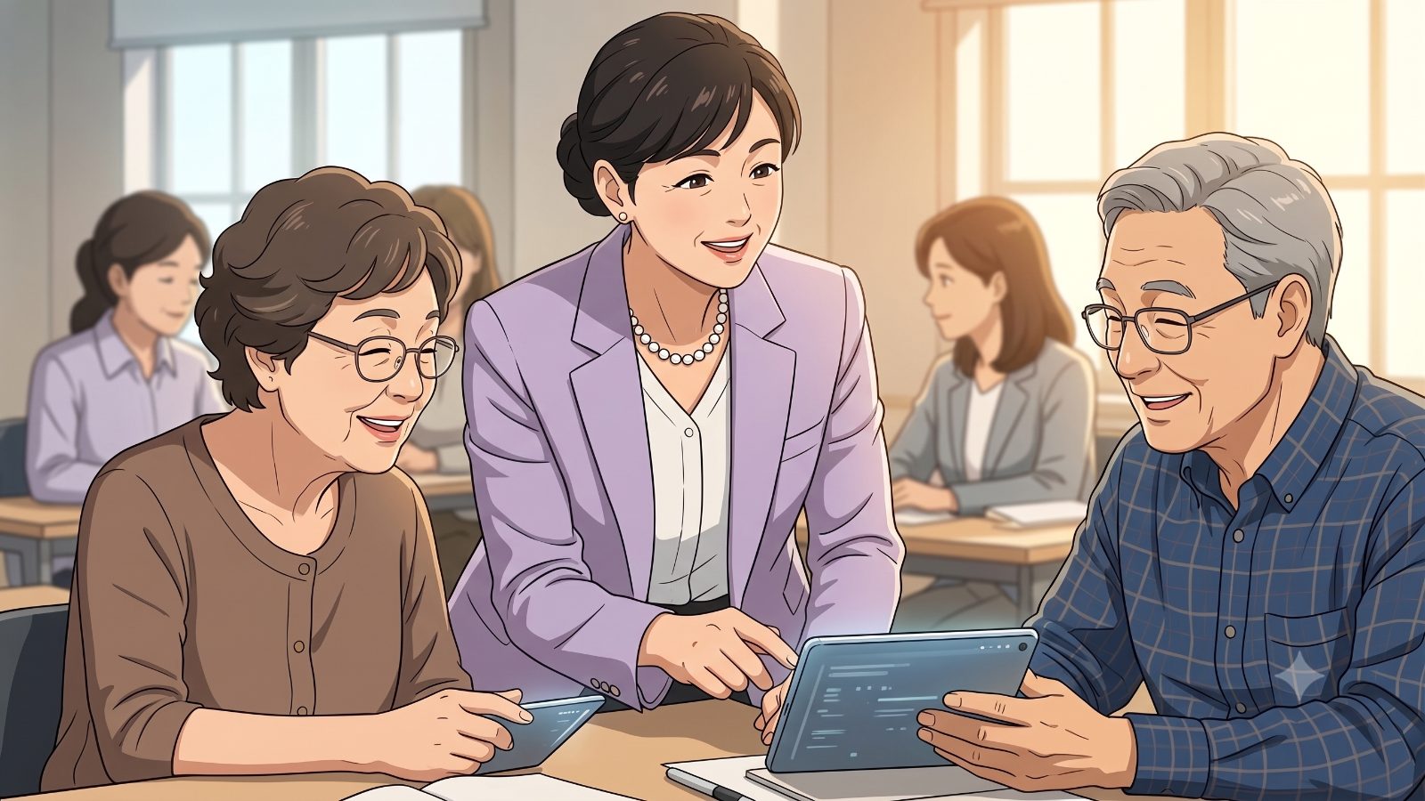 스마트폰으로 AI활용 교육, 여행시 계획짜기